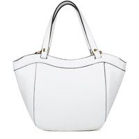 Elegante geschwungene Leder-Schultertasche