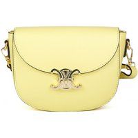 Elegante Satteltasche mit goldenem Logo