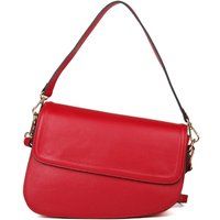 Asymmetrische Leder-Schultertasche