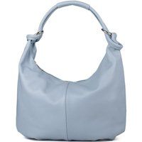 Weiche Schultertasche in Halbmondform