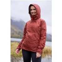Packbare wasserfeste Ripstop-Regenjacke
