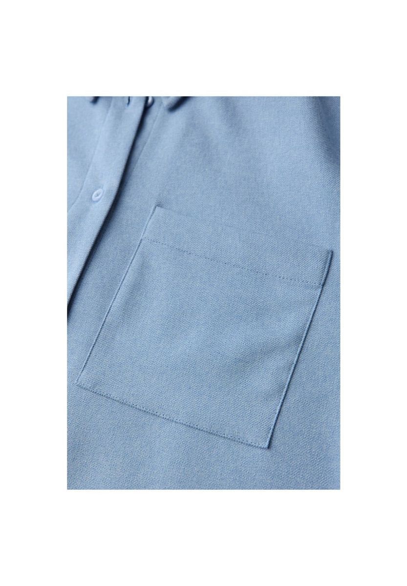 Lässiges Langarm-Hemd mit Knopfleiste