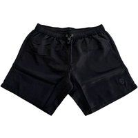 Elastische Badeshorts mit Logo-Detail