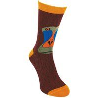 Verspielte Bambussocken mit Mandrill-Motiv