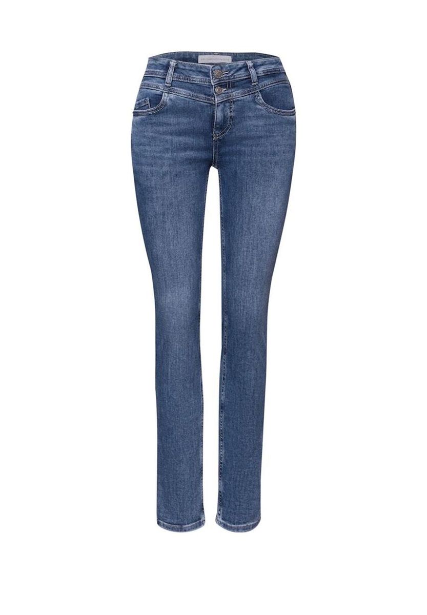 Mid-Waist Slim Fit Jeans
