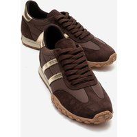 Retro-Sneaker aus Wildleder und Textil