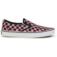 Checkerboard Slip-On Sneaker mit V-Logo