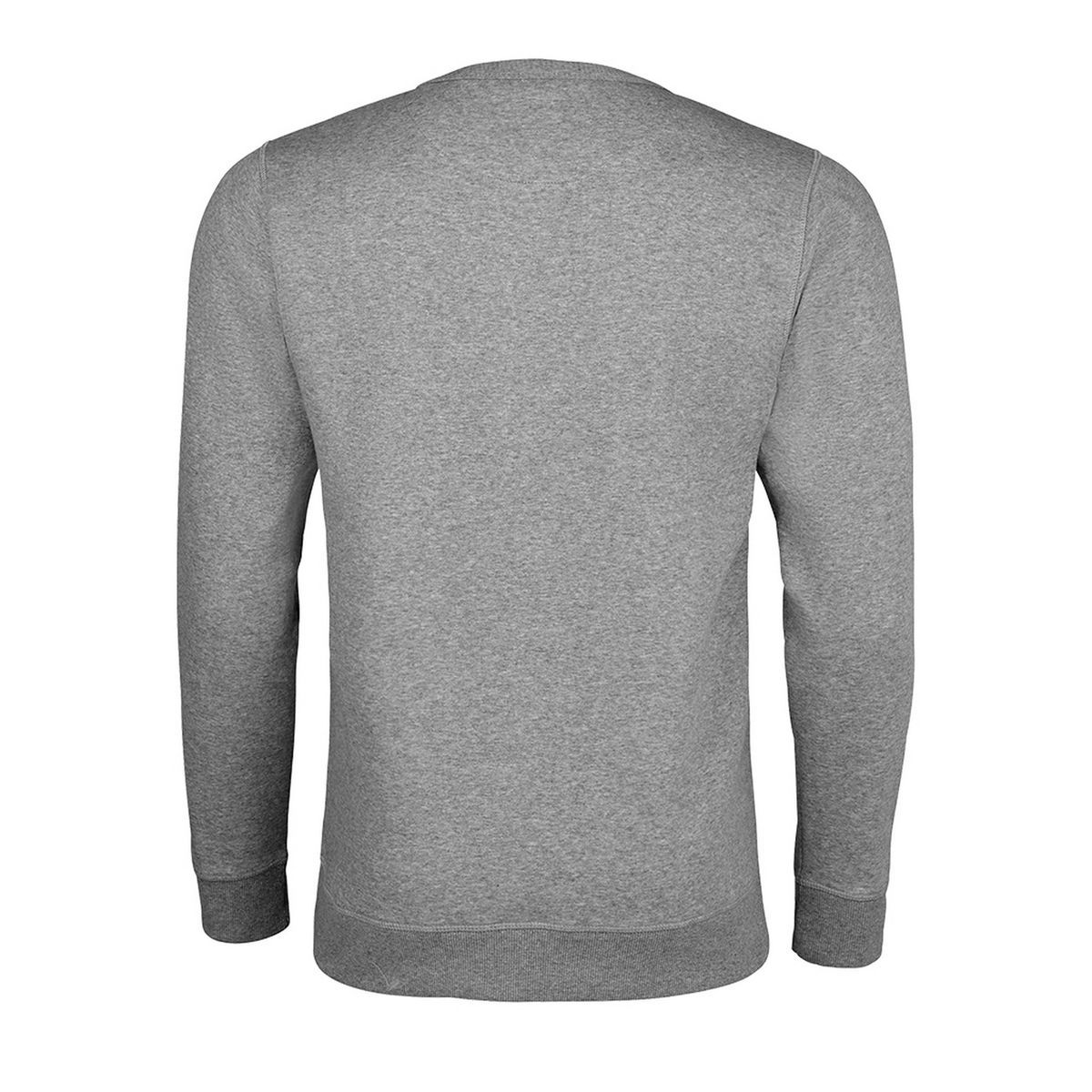 Klassisches Fleece-Sweatshirt mit Rundhalsausschnitt