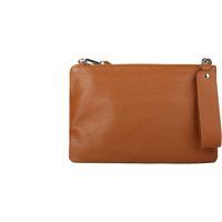 Wandelbare Clutch aus genarbtem Leder