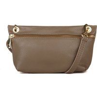 Minimalistische Handtasche aus Narbenleder