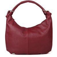 Hobo-Schultertasche aus Leder