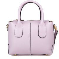Elegante Strukturierte Leder-Henkeltasche