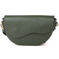 Satteltasche aus genarbtem Leder