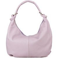 Weiche Hobo-Tasche aus genarbtem Leder