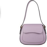 Minimalistische Sattel-Schultertasche aus Leder