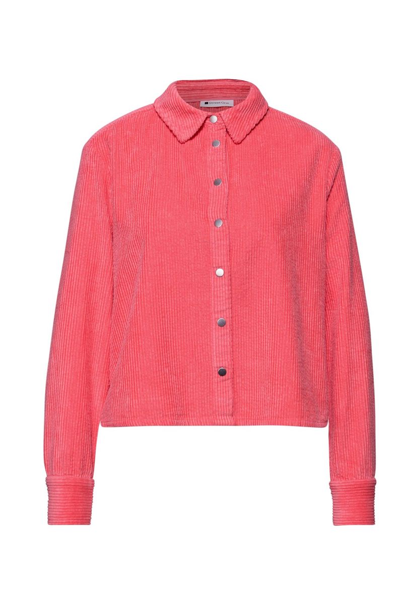 Lässiges Cordhemd mit Knopfleiste