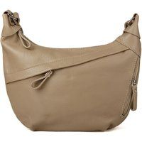 Minimalistische weiche Hobo aus Leder