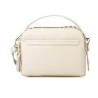 Strukturierte Kamera-Tasche mit Doppelreißverschluss