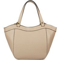 Elegante Schultertasche aus genarbtem Leder