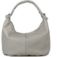 Minimalistische Hobo-Schultertasche aus Leder