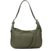 Geschmeidige Leder-Hobo-Schultertasche