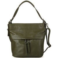 Lässige Hobo-Tasche aus strukturiertem Leder