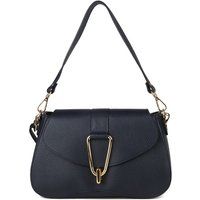 Schultertasche aus geprägtem Leder