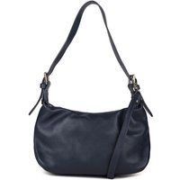 Minimalistische Hobo-Tasche aus Leder