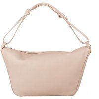 Minimalistische Leder-Schultertasche mit Knotendetails
