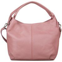 Hobo-Tasche aus genarbtem Leder
