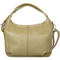 Klassische Hobo-Schultertasche aus Leder