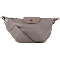 Leder-Crossbody-Tasche mit breitem Gurt