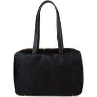 Strukturierte Tasche mit Eidechsenmuster