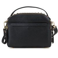Handtasche aus genarbtem Leder