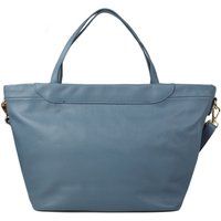 Minimalistische Tasche aus genarbtem Leder