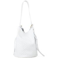 Gesteppte Leder-Beuteltasche