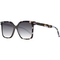 Quadratische Sonnenbrille in Hornoptik