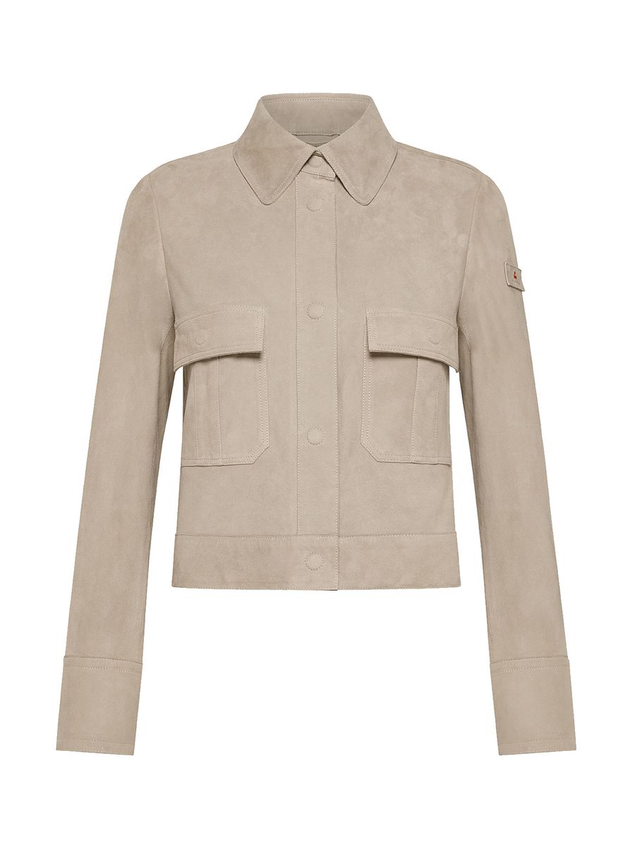 Suede Utility Hemdjacke
