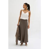 Elegantes Satin-Top mit V-Ausschnitt