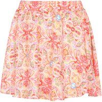 Luftiger Minirock mit Boho-Print