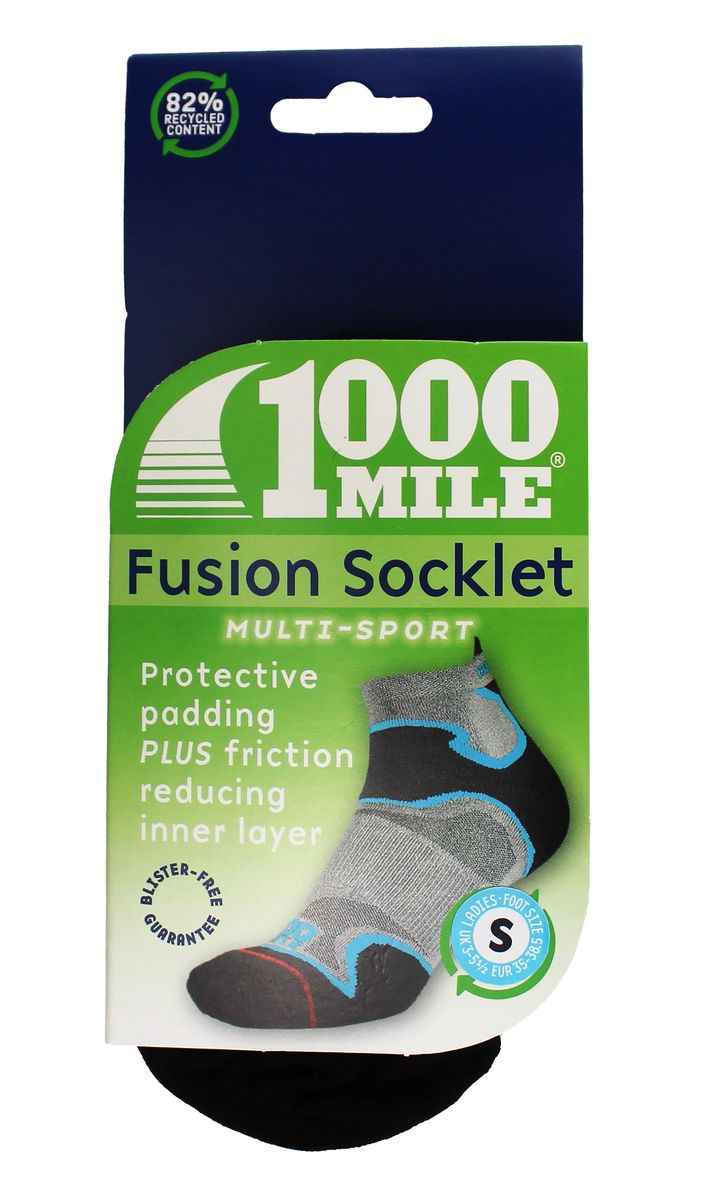 Gepolsterte Anti-Blasen Sport-Söckchen