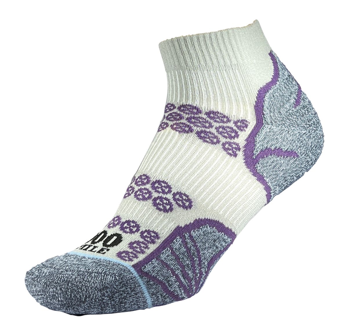 Zweilagige Knöchel-Laufsocken