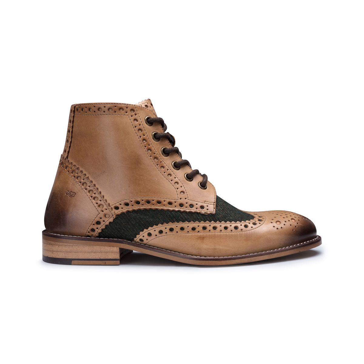 Gatsby Wingtip Brogue Stiefeletten