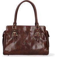 Elegante Leder-Henkeltasche