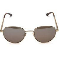 Elegante runde Metall-Sonnenbrille