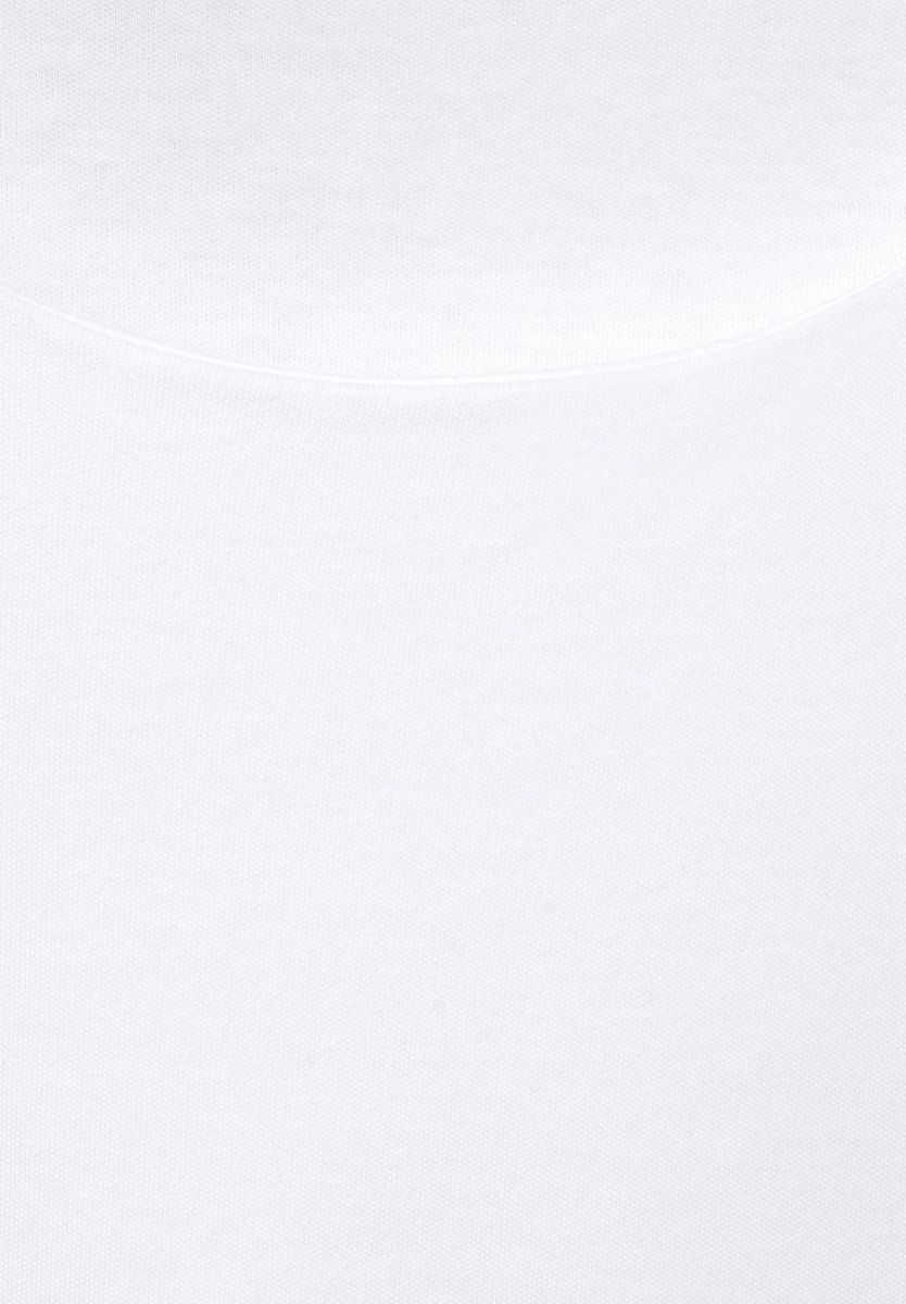 Klassisches Shirt mit U-Ausschnitt und 3/4-Ärmeln