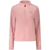Fleecejacke mit Stehkragen und Reißverschluss