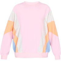 Farbenfrohes Sweatshirt im Relaxed-Fit
