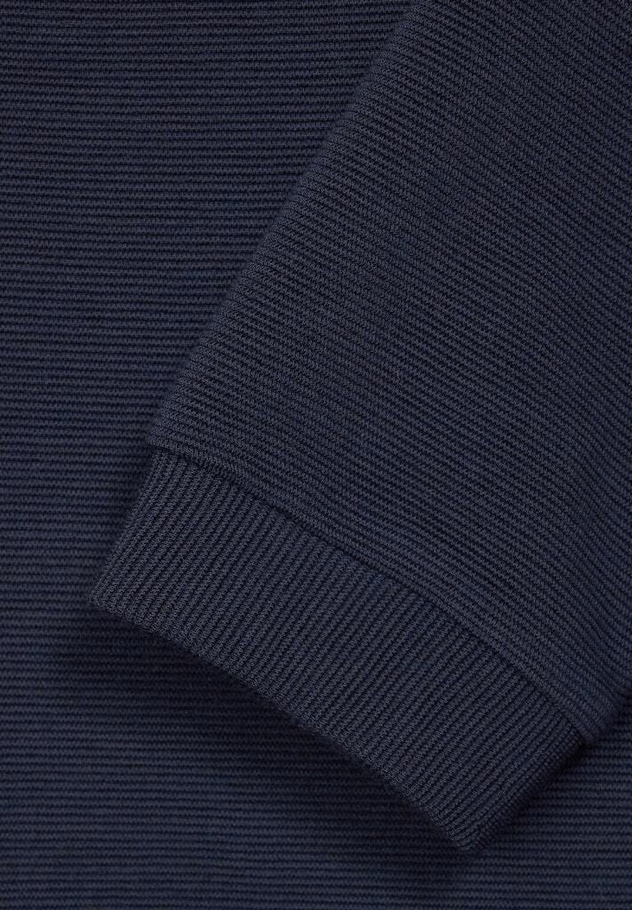 Klassisches, strukturiertes Langarmshirt aus Strick