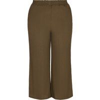 Strukturierte Weitbeinhose zum Reinschlüpfen